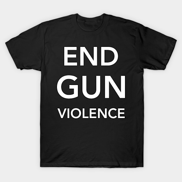 End Gun Violence T-Shirt by omirix